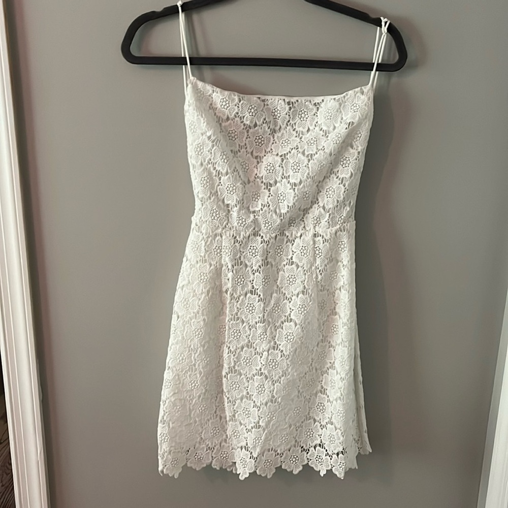 Brand new Lucy in the Sky white lace dress